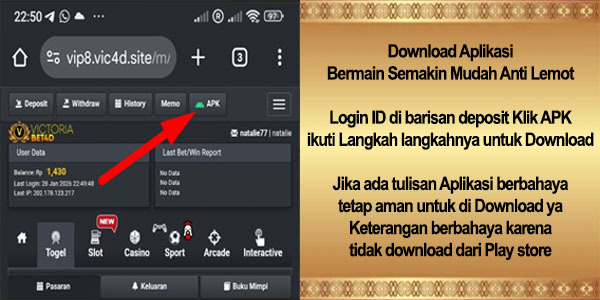 DEPOSIT QRIS SCAN LANGSUNG MASUK VICTORIABET4D